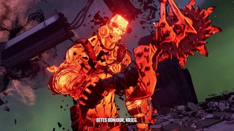 Le 4ème DLC de Borderlands 3 « Krieg le Sadique et l'Incroyable Butin de Pordel » est disponible