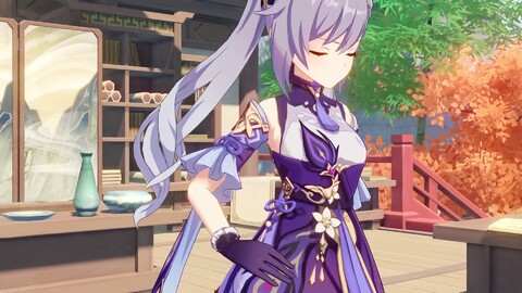 Aperçu de Keqing, l'Alioth des Sept Étoiles de Genshin Impact