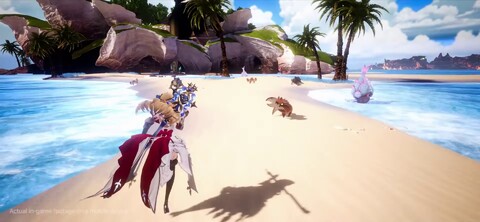 Aperçu du gameplay du MMORPG Gran Saga