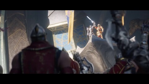 Cinématique d'introduction « The Fall » du RPG d'action GodFall