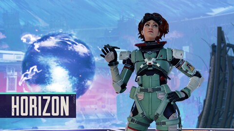 Aperçu d'Horizon, la manipulatrice gravitationnelle du battle royale Apex Legends