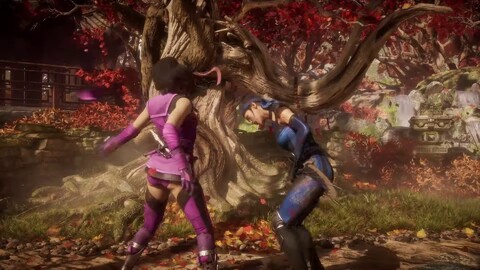 Aperçu du gameplay de Mileena dans Mortal Kombat 11 Ultimate