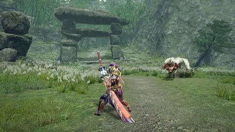 L'action-RPG Monster Hunter Rise présente son épée longue