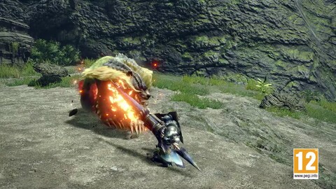 L'action-RPG Monster Hunter Rise présente son lancecanon