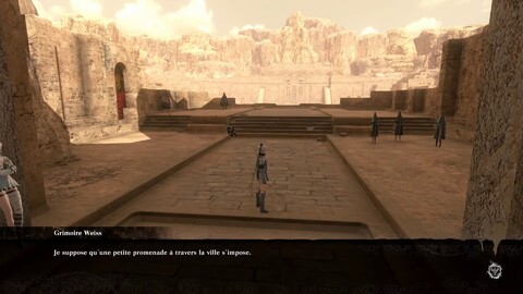 NieR Replicant ver.1.22474487139... présente le gameplay de son Temple stérile