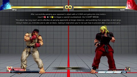 Street Fighter V présente sa nouvelle mécanique défensive, le V-Shift