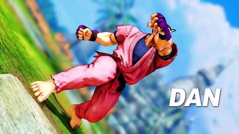Présentation du gameplay de Dan dans Street Fighter V