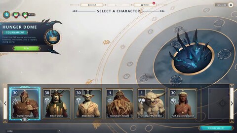 Premier aperçu du mode "Hunger Dome" de Crowfall