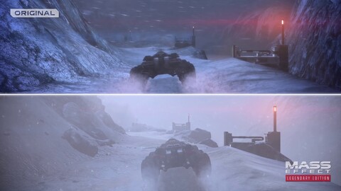 Aperçu de la mise à jour graphique de Mass Effect Edition Légendaire