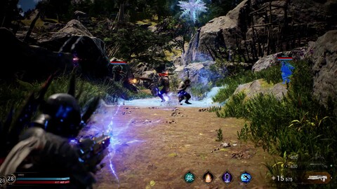 Premier aperçu du gameplay du shooter online Quantum Knights