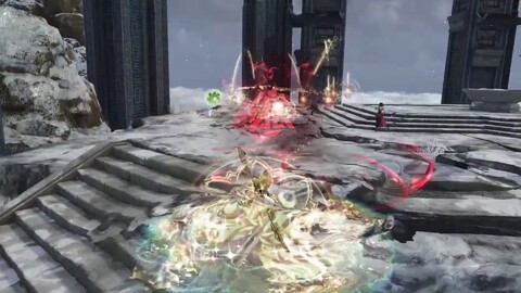 Aperçu du gameplay PvP 3vs3 de Swords of Legends Online : duels d'arène