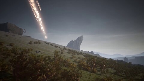 Aperçu des pluies de météores de Last Oasis