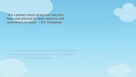 Le remake de Story of Seasons - Friends of Mineral Town sortira sur PS4 et Xbox cette année