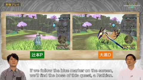 Monster Hunter Stories 2 montre son gameplay d'exploration en co-op (multjoueur)