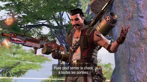 Présentation de Fuse, le mercenaire détonant d'Apex Legends