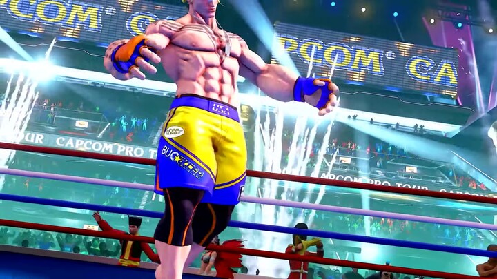 Luke s'annonce dans Street Fighter V: Champion Edition