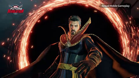 Aperçu du gameplay de Dr Strange dans Marvel Future Revolution