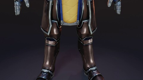 Aperçu des armures de plates du MMORPG Profane