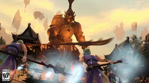 Aperçu des Sentinelles de terre cuite du Grand Cathay de Total War Warhammer III