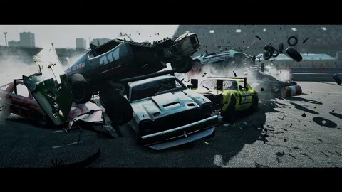 Le jeu de courses musclées Wreckfest se lance sur Stadia