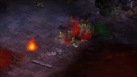 Aperçu des combats de mêlée du MMORPG Mad World