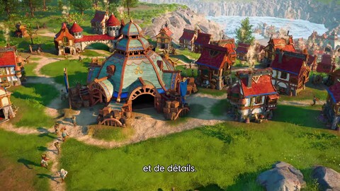 Aperçu du reboot du jeu de gestion / stratégie The Settlers