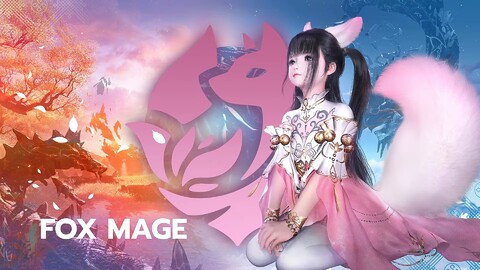 Aperçu de la Mage Renarde de Swords of Legends Online