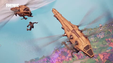 Paul Atreides et Chani (Dune) s'invitent dans Fortnite