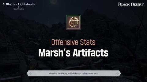 Aperçu du nouveau système d'Artefacts et de Pierres de lumière de Black Desert Online