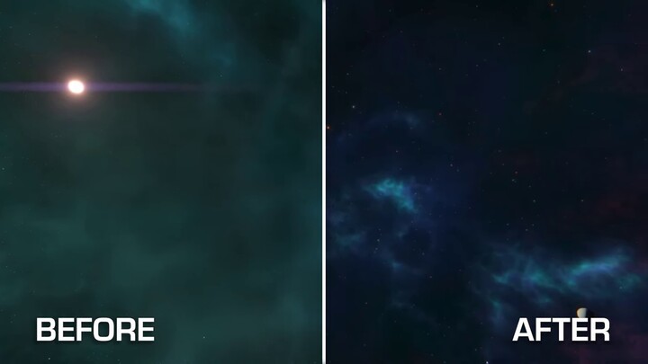 Aperçu des améliorations visuelles de la mise à jour Athena sur Dual Universe