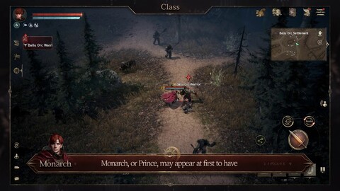 Aperçu des classes jouables de Lineage W