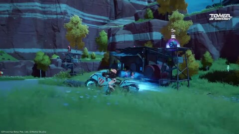 Véhicule : aperçu de la moto de Tower of Fantasy