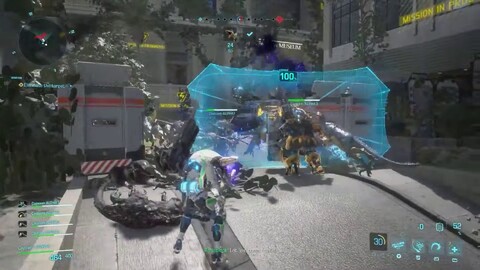 Exoprimal illustre son gameplay PvPvE