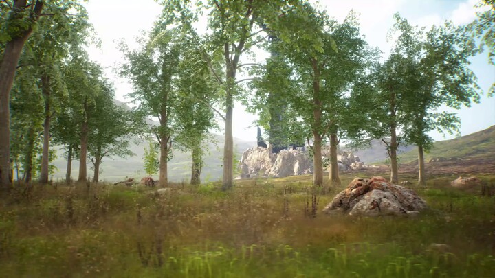 Aperçu de la version Unreal Engine 5 de War of Dragnorox