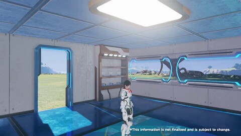 Aperçu des « espaces créatifs » de Phantasy Star Online 2: New Genesis