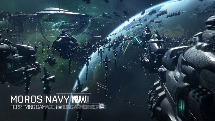 Aperçu des vaisseaux ajoutés avec l'extension EVE Online: Uprising