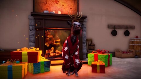 Goat Simulator 3 reçoit un contenu additionnel pour les fêtes