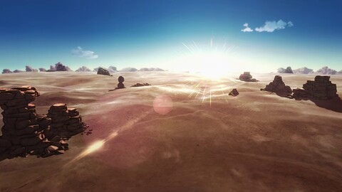 Premier teaser du SAND LAND Project