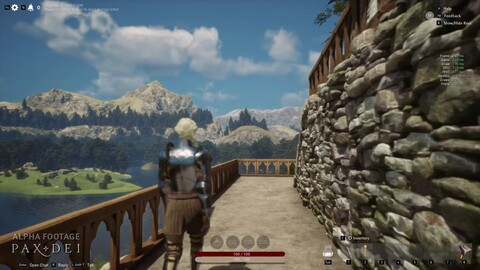 Alpha : aperçu du système de housing du MMORPG Pax Dei
