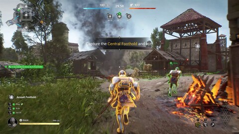 Présentation de la carte Podden du jeu d'arène Warhaven (mode Escarmouche)