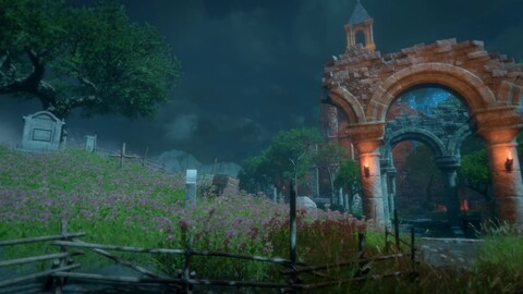 Aperçu de la carte Moonlit Church de Warlander