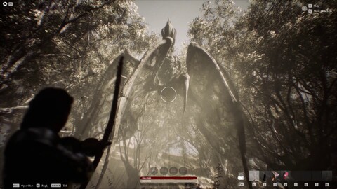 Créature fantastique du MMORPG Pax Dei