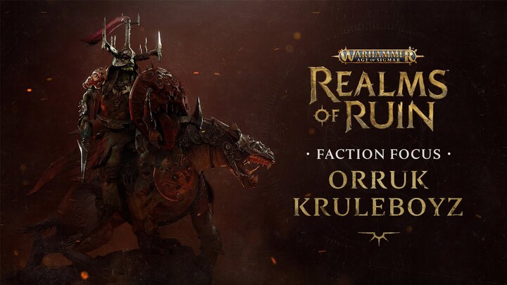 Présentation des Orruk Kruleboyz de Warhammer Age of Sigmar: Realms of Ruin