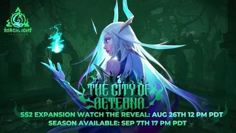 Premier teaser de la saison "The City of Aeterna" de Torchlight: Infinite