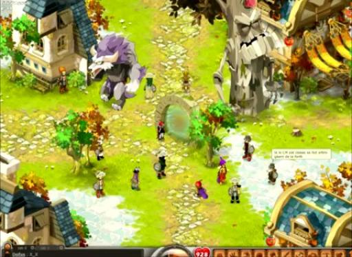 Défilé lors du bêta test DOFUS 2.0