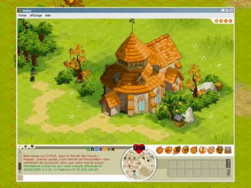 Level design sous Dofus 2.0, map de l'église