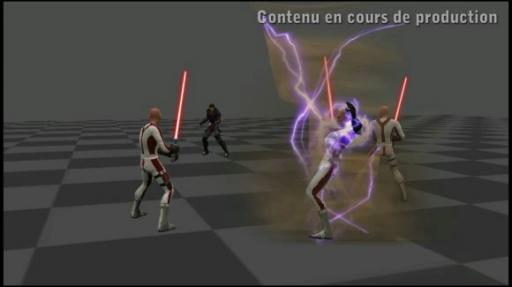 Animation Inquisiteur Sith - Eclairs de force