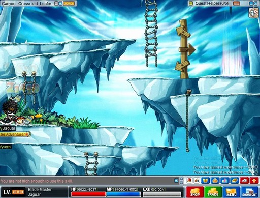 Le Dual Blade en action