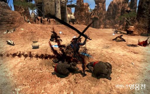 Paladin et Dark Knight de Mabinogi Heroes