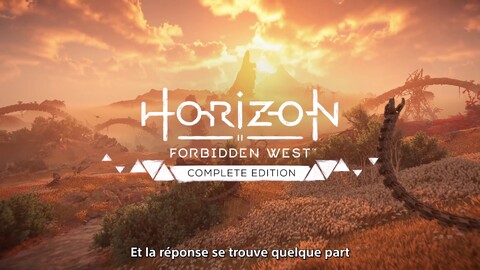 Horizon Forbidden West s'annonce en Complete Edition (et sur PC)